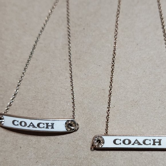 Coach Jewelry - Coach necklace and bracelet set